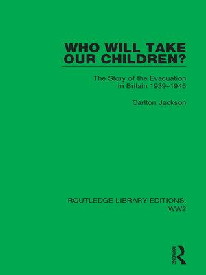 cover image of Who Will Take Our Children?